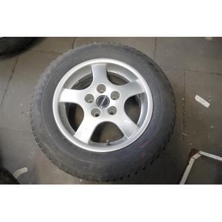 20565R15 Dunlop Allwetter DOT2005 mitAluFelgenBorbet