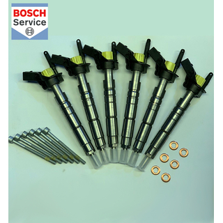 BOSCH Einspritzdse 6 Injektoren 0445116028 Generalberholt