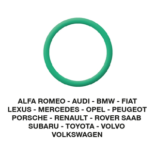 TORALIN O-Ring Alfa-Audi-BMW-Fiat-Opel-etc. 17.16 x 1.78 (5-teilig)