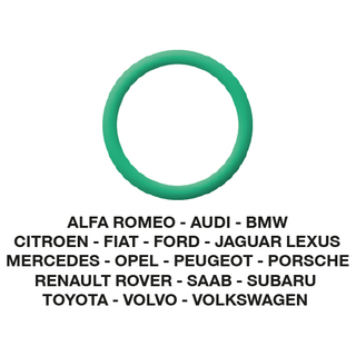 TORALIN O-Ring Alfa-BMW-Opel-Saab-Volvo-etc. 15.80 x 1.90 (5-teilig)