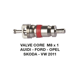 TORALIN Ventileinsatz M8 x 1 fr Audi-Ford-Opel-Skoda-VW 2011 Klimaanlagen (5-teilig)