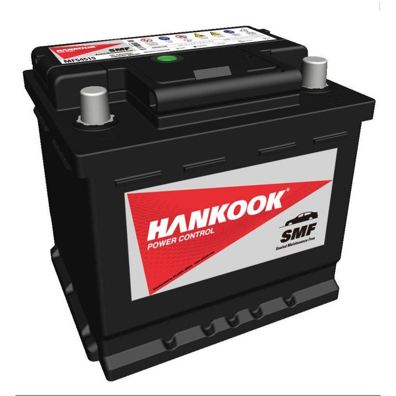 Hankook SMF 560 77 Autobatterie 12V 60Ah 510A/EN, wartungsfrei BT8046